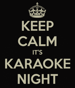 Keep Calm karaoke Night