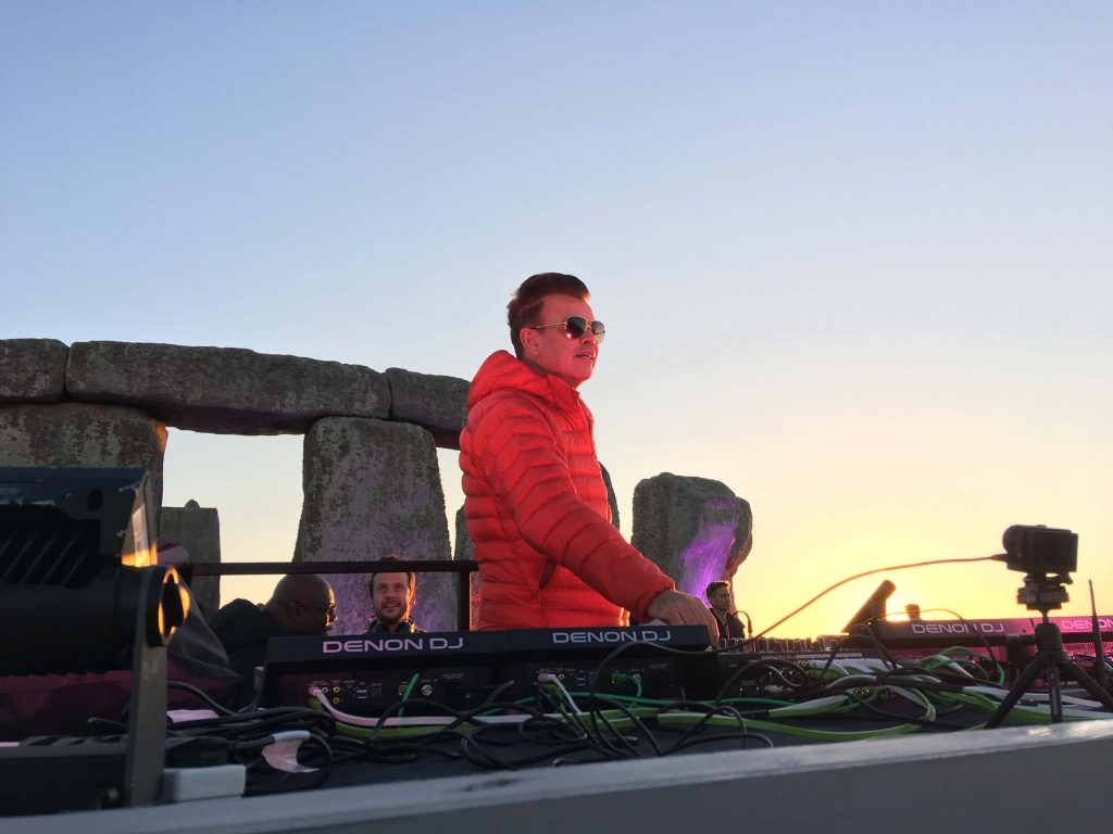 Paul Oakenfold Denon DJ Stonehenge